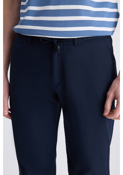 Twn Slim Fit Lacivert Düz Pamuklu Jogger Pantolon 4ec03s2263452 101