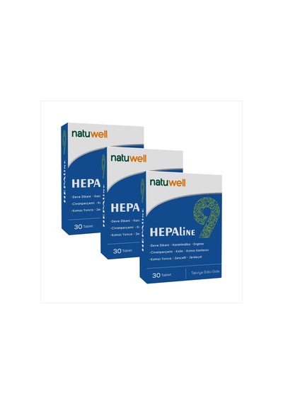 Hepaline 9 Hepa İçerikli 30 Tablet 3 Kutu