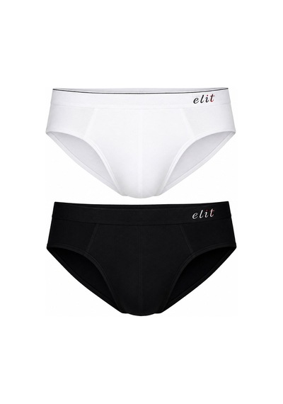 Tutku Elit 1351 Erkek İnce Bel Kemerli Slip Külot Rahat Esnek Günlük Kullanım 6 Lı Paket Beyaz