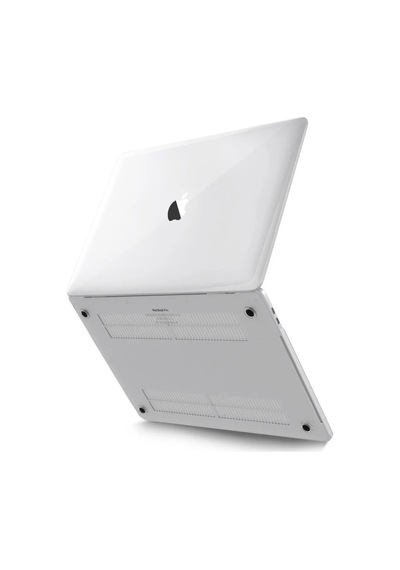 Mepa Newface Macbook Uyumlu Pro 13 2020 Macbook Uyumlu Buzlu Kapak - Şeffaf Najmaddin Standart