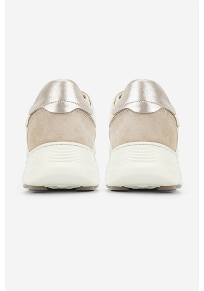 Valmenti Kadın Hakiki Deri Krem Sneakers & Spor Ayakkabı 298 7025 Bn Ayk Y26 Krema/bej Suet/dore