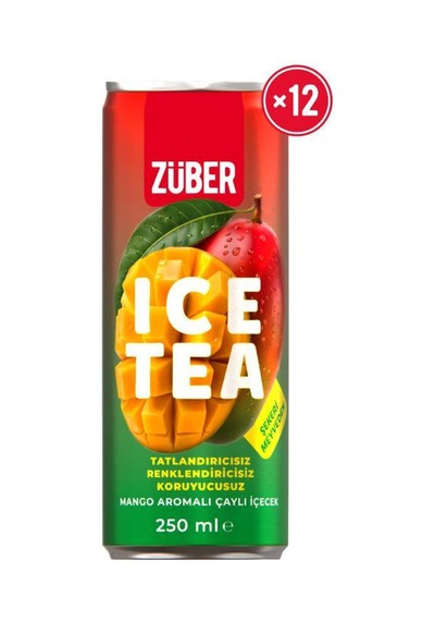 Ice Tea Mango Soğuk Çay 250ml X 12 Adet