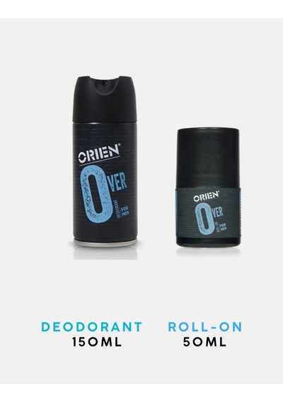 Orien Men Over Deodorant150ml&roll-on 50ml