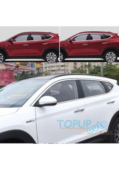 Hyundai Tucson Cam Çerçevesi Kenar Çıtası Krom Tamtur 2015