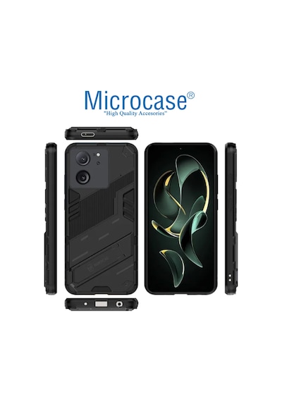 Xiaomi 13t/13t Pro/k60 Ultra Matrix Armor Stand Kılıf-al3416