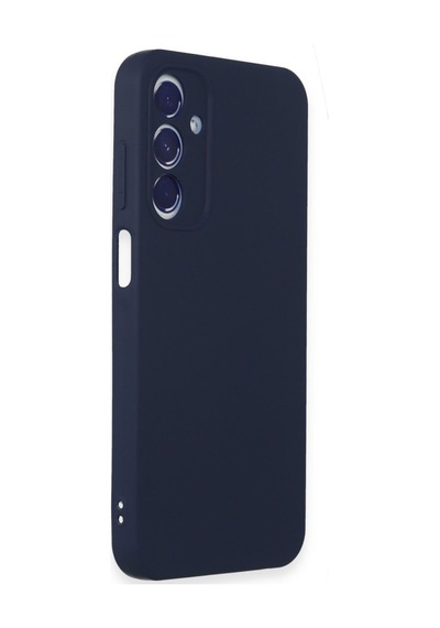 Samsung Galaxy  Uyumlu,  A55 5g Kılıf First Silikon - Lacivert