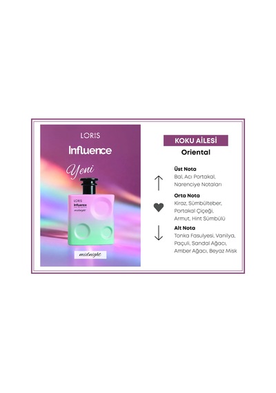 Influence Midnight Edp Parfüm 100 Ml Oryantal