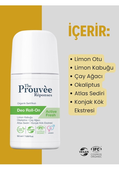 The Prouvee Reponses Roll-On Deodorant 50 ML