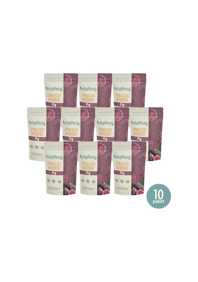10'lu Paket Freeze Dried İncir - Dondurularak Kurutulmuş İncir 30g X 10 1 Adet