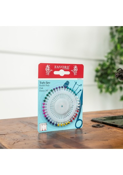 Favore Casa Disk Başlı Toplu İğne