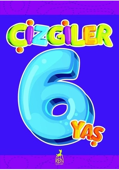 Çizgiler-6 Yaş- Ren Kitap