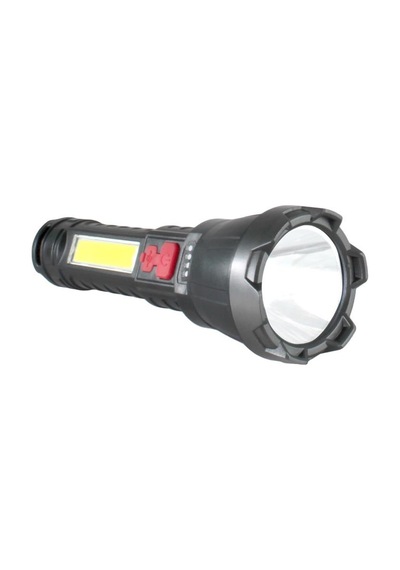 Panther PT-6106 USB Şarjlı Led El Feneri 3W 600 Lümen Sarı - Siyah