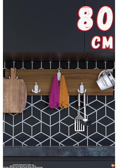 Geyik 15 Kancalı Mutfak Askısı 3'lü Set 76,4x19 Cm - Şık Tasarım, Çok Amaçlı Düzenleyici Ve Yer Tasarrufu Kahverengi Geyik 15 Kancalı Mutfak Askısı 3'lü Set 76,4x19 Cm - Şık Tasarım, Çok Amaçlı Düzenleyici Ve Yer Tasarrufu Kahverengi