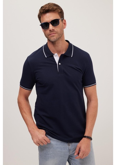 Tudors Erkek Slim Fit Dar Kesim %100 Pamuk Yumuşak Dokulu Serin Tutan Kumaş Düz Pike Lacivert Polo Yaka Tişört-42249 Lacivert Tudors Erkek Slim Fit Dar Kesim %100 Pamuk Yumuşak Dokulu Serin Tutan Kumaş Düz Pike Lacivert Polo Yaka Tişört-42249 Lacivert