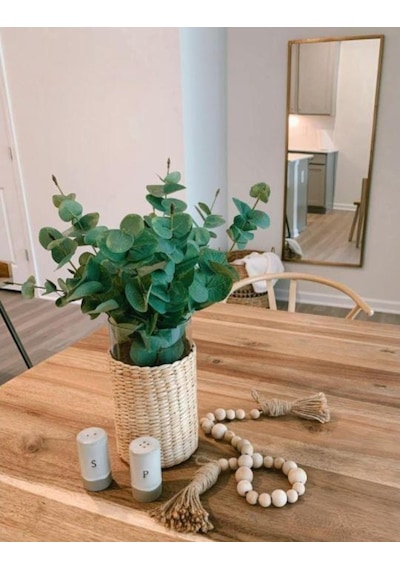 Yapay Çiçek Okaliptus Tek Dal 25Cm Yeşil Aradal Garnitür Eucalypt