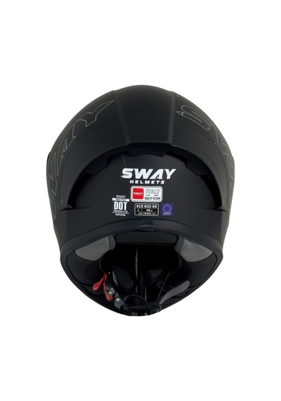 Kask Sway F357 Kask Mat Siyah