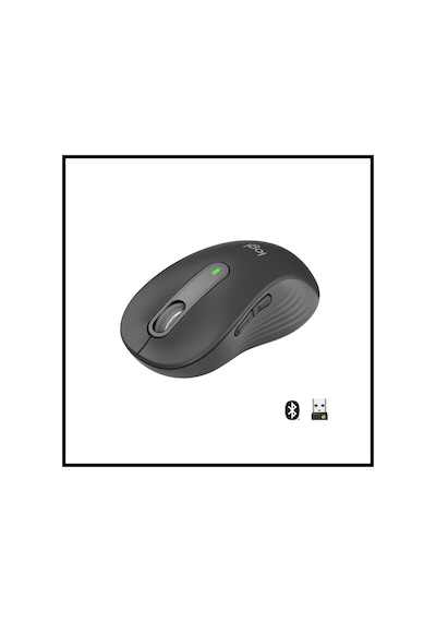 Logıtech 910-006236, M650l Signature, Siyah, Sağ El, Usb Nano 2,4g Kablosuz,4000dpi, Optik, 5 Tuşlu, Diğer