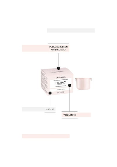 Lift Integral Cream Refill Sıkılaştırıcı, Vegan, Gündüz Bakım Krem