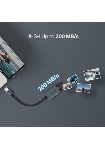 Tp-link Hafıza Kartı Okuyucu, Sd Kart Okuyucu, Usb Sd Ve Microsd