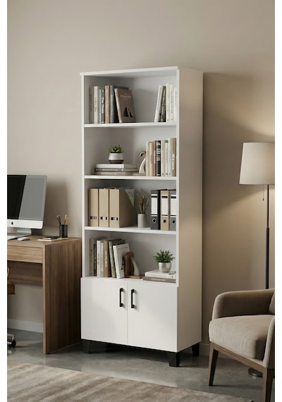 Kitaplık Modern Çok Amaçlı Dolaplı Raflı Ofis Salon Mutfak Düzenleyici Çok Raflı 251 Beyaz Çok Renkli Kitaplık Modern Çok Amaçlı Dolaplı Raflı Ofis Salon Mutfak Düzenleyici Çok Raflı 251 Beyaz Çok Renkli