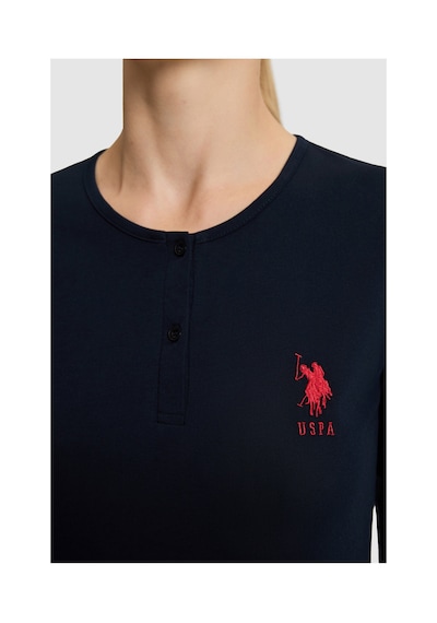 U.S. Polo Assn. Kadın Lacivert Pijama Takımı 50333657-vr033
