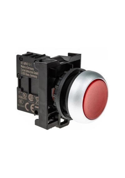 Moeller Eaton Kırmızı Stop Buton M22 Serisi Ø 22mm