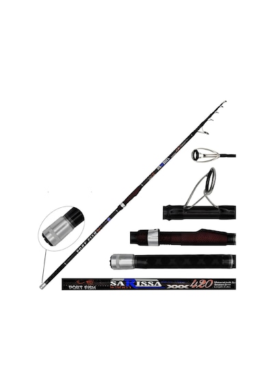 Surf Kamışı Portfish Sarissa Surf Carbon Fuji Halka 420 Cm 1