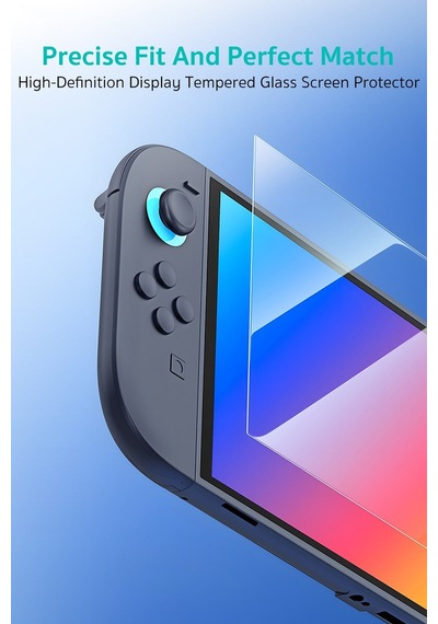 Nintendo Switch 2 Uyumlu 2'li Hd Temperli Cam Ekran Koruyucu Set 2 Adet