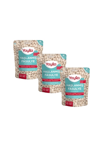 Yayla Haşlanmış Fasulye 700 Gr X 3 Adet