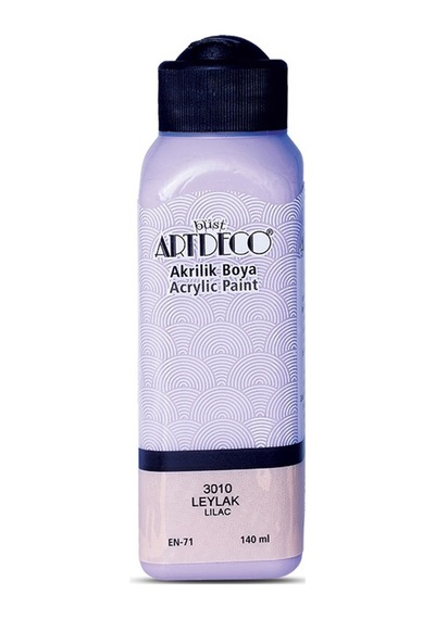 Artdeco Akrilik Boya 140 Ml Leylak 070r-3010 Çok Renkli