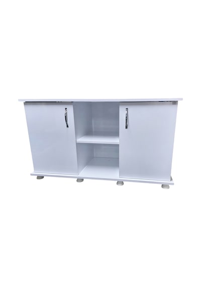 Kanki Pet 150 CM MDF Akvaryum Beyaz Sehpa 150 x 50 x 67 CM