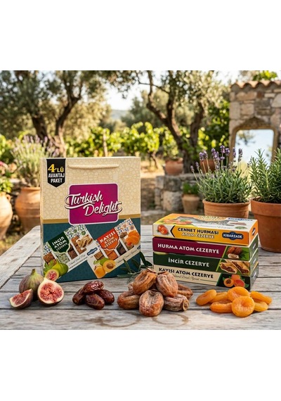 Atom Cezerye Karma - 4'lü Çanta Paket 125 Gr X 4