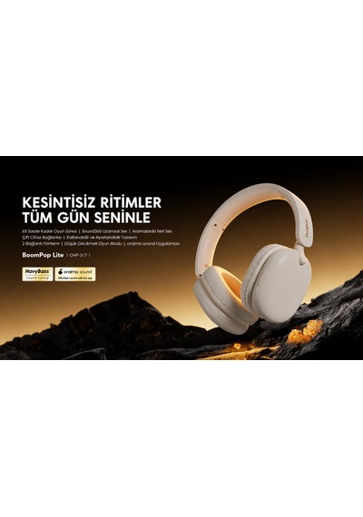Oraimo OHP-317 Bluetooth 5.3 Kulak Üstü Kulaklık