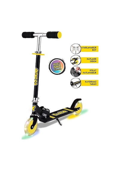 İki Tekerlekli Katlanır Çocuk Scooter Rookie Handy Scooter
