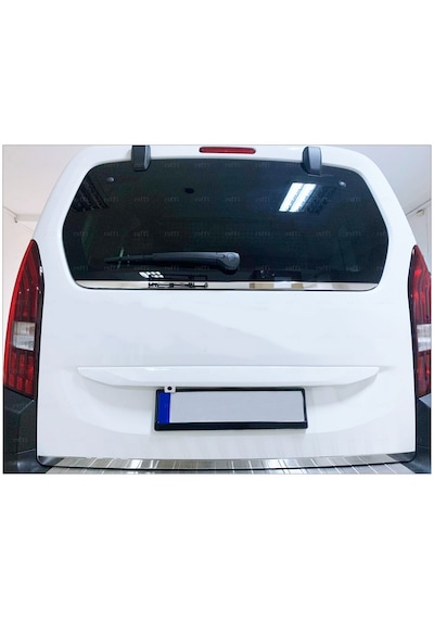 Peugeot Rifter Paslanmaz Krom Arka Cam Alt Çıtası 2019 Üzeri
