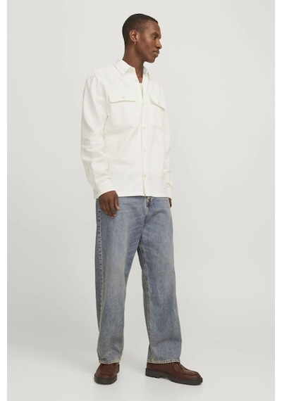 Jack & Jones Jprccraymond Erkek Gömlek Beyaz