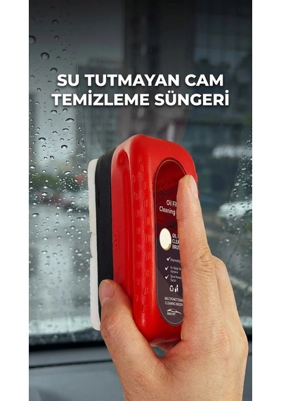 Buğz Su Tutmayan Araç Camı Temizleme Süngeri Uzun Ömürlü Kullanım
