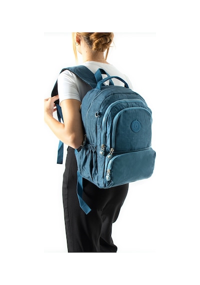 Ultra Hafif Çok Cepli Orta Boy Sırt Çantası Mavi Model: 571-4h