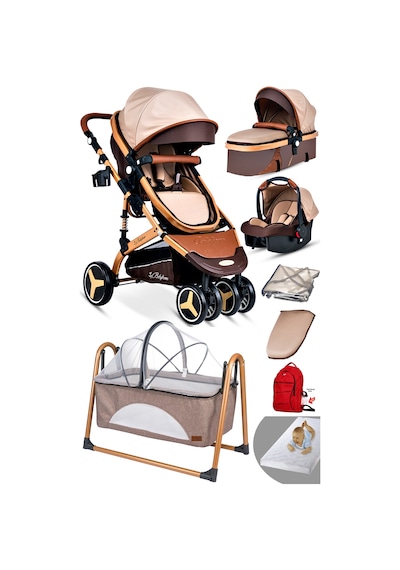 Baby Home Yeni Ekonomi Paket 8 In 1 945 Travel Sistem Bebek Arabası 340 Anne Yanı Bebek Sepeti Beşik