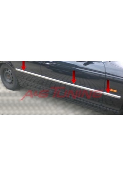 Bmw E46 Krom Yan Kapı Çıtası 1998-2005 6 Prç Paslanmaz Çelik N11.10