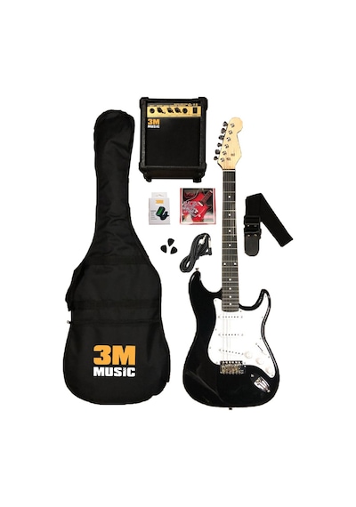 Elektro Gitar Set Sunburst