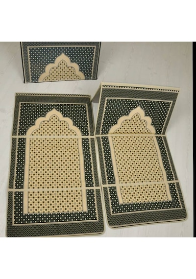Namaz Seccadesi - Sırt Destekli Sırt Dayamalı Katlanabilir 2 Ade (541988965)