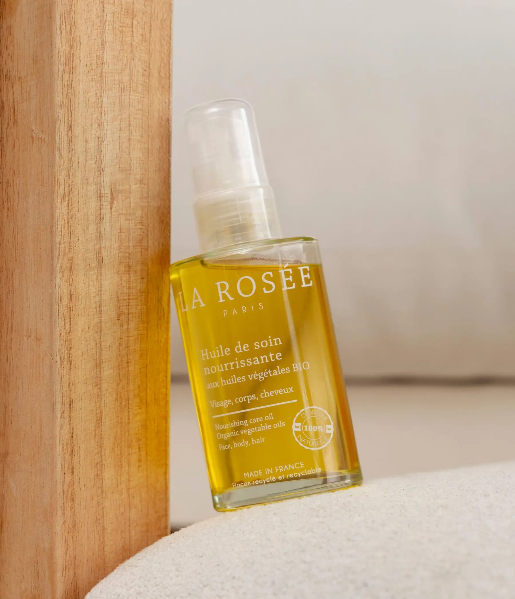 La Rosee Paris Besleyici Bakım Yağı 100 Ml. - Organik Bitkisel Yağlar İçeren