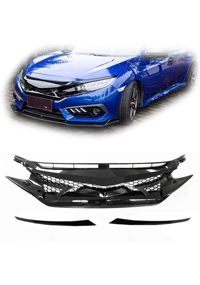 Honda Civic 2016-2019 Fc5 Makyajsız Kasa Batman Ön Panjur