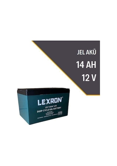 Lexron 14ah-12v Jel Akü