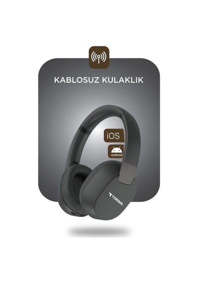 Bluetooth Kulaklık Kulak Üstü Kablosuz Kulaklık Hd50 Siyah Dinleme Aracı Kişisel Aksesuar