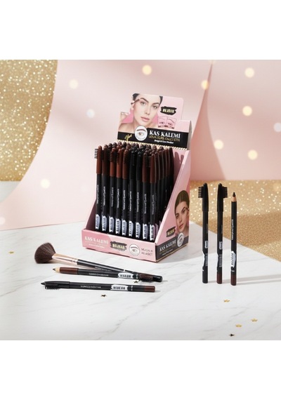 River World Kaş Kalemi Seti Fırçalı 3'lü Çok Renkli