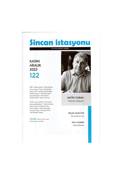 Sincan İstasyonu 122.sayı Kasım-aralık 2022