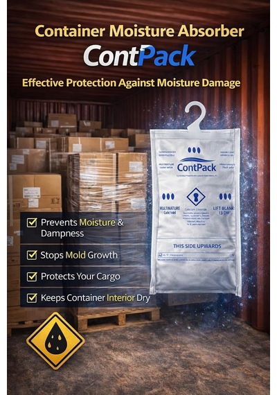 Tr Contpack Absorber Moisture Humidity Preventer Container Anti Condensation Dryer 2 Piece 760 Gr Diğer
