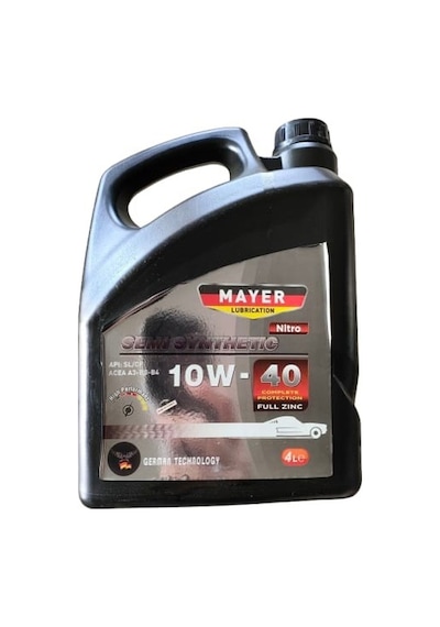 Mayer Nitro 10w40 Yarı Sentetik Motor Yağı 4lt